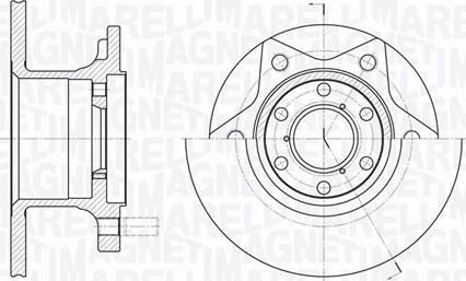 Magneti Marelli 361302040179 - Bremžu diski autospares.lv