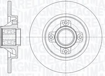 Magneti Marelli 361302040823 - Brake Disc www.autospares.lv