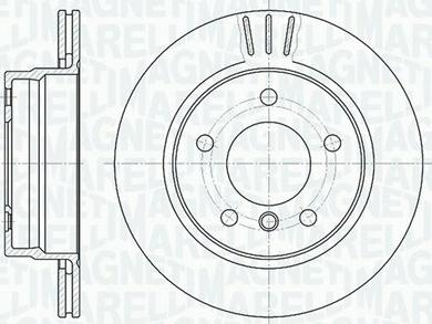 Magneti Marelli 361302040394 - Bremžu diski autospares.lv