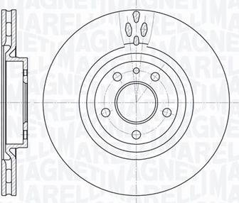 Magneti Marelli 361302040344 - Bremžu diski www.autospares.lv