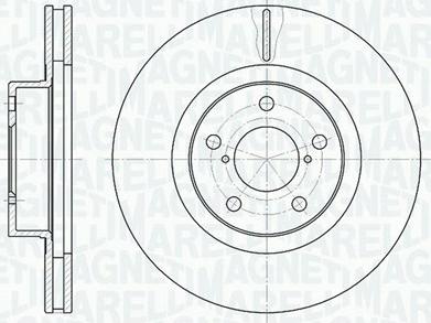 Magneti Marelli 361302040348 - Bremžu diski www.autospares.lv