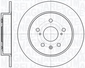 Magneti Marelli 361302040369 - Bremžu diski www.autospares.lv