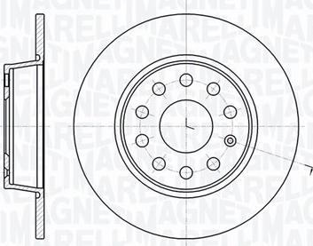 Magneti Marelli 361302040367 - Bremžu diski www.autospares.lv