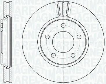 Magneti Marelli 361302040306 - Bremžu diski autospares.lv