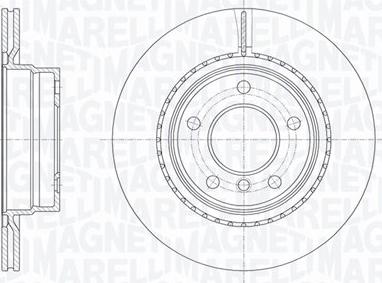 Magneti Marelli 361302040300 - Bremžu diski autospares.lv