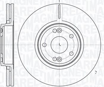 Magneti Marelli 361302040308 - Bremžu diski www.autospares.lv