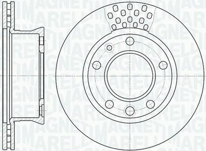 Magneti Marelli 361302040384 - Bremžu diski www.autospares.lv