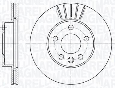 Magneti Marelli 361302040324 - Bremžu diski www.autospares.lv