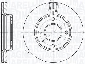 Magneti Marelli 361302040294 - Bremžu diski www.autospares.lv