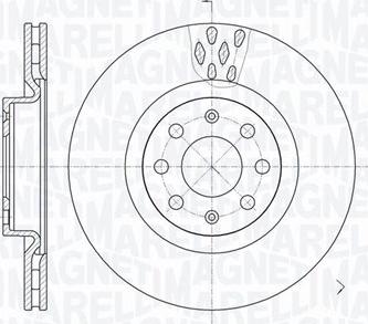 Magneti Marelli 361302040256 - Bremžu diski www.autospares.lv