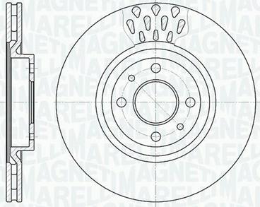 BENDIX 561508 - Bremžu diski autospares.lv