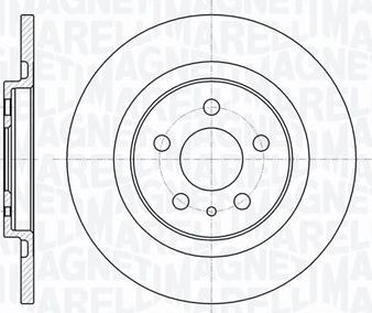 Magneti Marelli 361302040269 - Bremžu diski www.autospares.lv