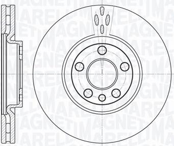 Magneti Marelli 361302040200 - Bremžu diski autospares.lv