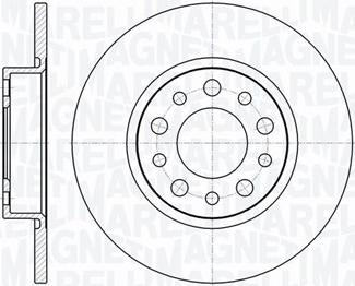 Magneti Marelli 361302040285 - Bremžu diski www.autospares.lv