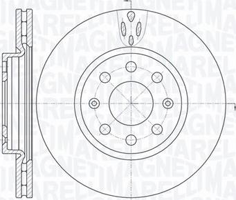 Magneti Marelli 361302040236 - Bremžu diski autospares.lv