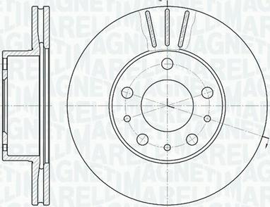 Magneti Marelli 361302040230 - Brake Disc www.autospares.lv