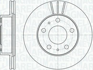 Magneti Marelli 361302040228 - Bremžu diski autospares.lv