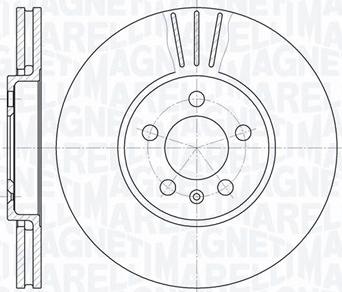 Magneti Marelli 361302040222 - Bremžu diski www.autospares.lv