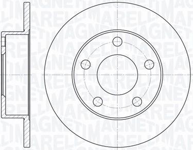 Magneti Marelli 361302040275 - Bremžu diski www.autospares.lv