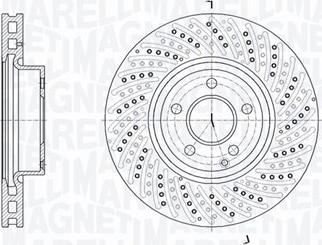 Magneti Marelli 361302040747 - Bremžu diski www.autospares.lv