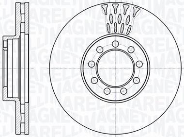 Magneti Marelli 361302040755 - Bremžu diski www.autospares.lv