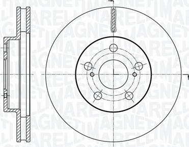 Magneti Marelli 361302040763 - Bremžu diski www.autospares.lv
