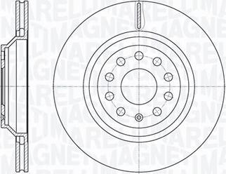 Magneti Marelli 361302040735 - Bremžu diski www.autospares.lv