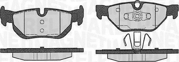 Magneti Marelli 363916060149 - Brake Pad Set, disc brake www.autospares.lv