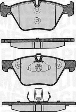 Magneti Marelli 363916060160 - Bremžu uzliku kompl., Disku bremzes autospares.lv