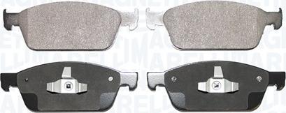 Magneti Marelli 363916060849 - Brake Pad Set, disc brake www.autospares.lv