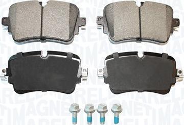 Magneti Marelli 363916061279 - Bremžu uzliku kompl., Disku bremzes www.autospares.lv