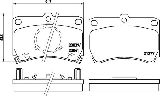 Magneti Marelli 363700449007 - Bremžu uzliku kompl., Disku bremzes autospares.lv