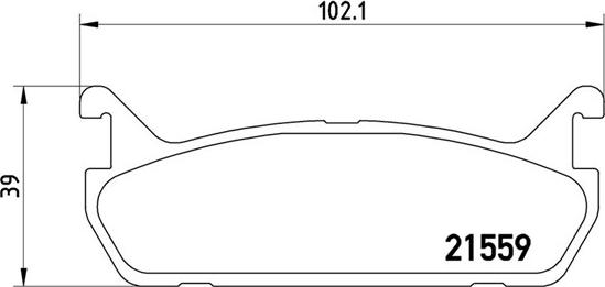 Magneti Marelli 363700449015 - Bremžu uzliku kompl., Disku bremzes autospares.lv