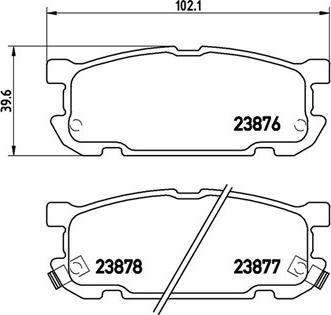 Magneti Marelli 363700449030 - Bremžu uzliku kompl., Disku bremzes www.autospares.lv