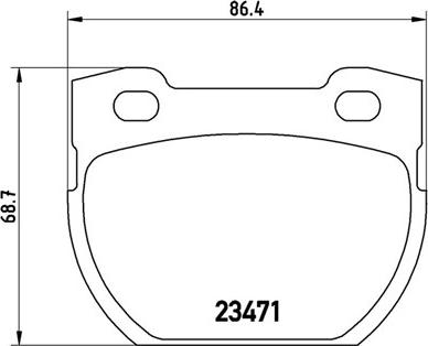 Magneti Marelli 363700444006 - Bremžu uzliku kompl., Disku bremzes www.autospares.lv