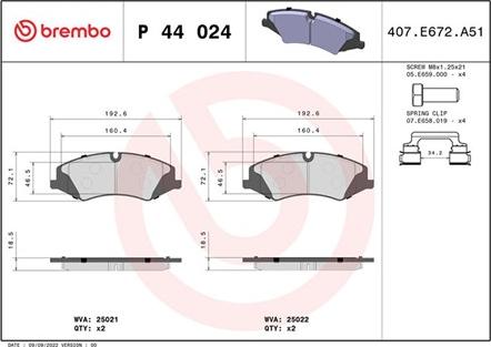 Magneti Marelli 363700444024 - Brake Pad Set, disc brake www.autospares.lv