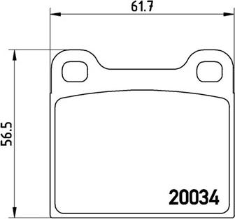 Magneti Marelli 363700459001 - Brake Pad Set, disc brake www.autospares.lv