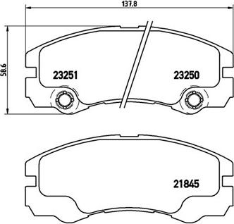 Magneti Marelli 363700459033 - Bremžu uzliku kompl., Disku bremzes www.autospares.lv