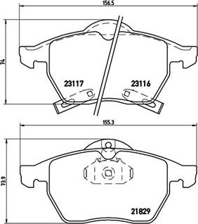 Magneti Marelli 363700459029 - Brake Pad Set, disc brake www.autospares.lv