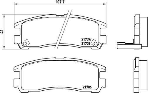 Magneti Marelli 363700454012 - Brake Pad Set, disc brake www.autospares.lv