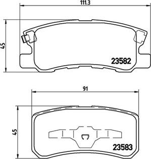 Magneti Marelli 363700454031 - Brake Pad Set, disc brake www.autospares.lv