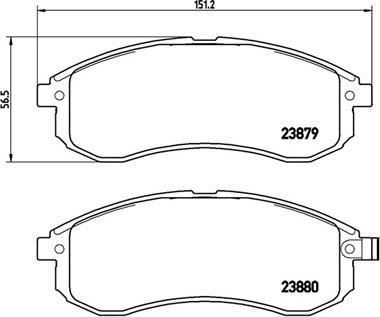 Magneti Marelli 363700454033 - Brake Pad Set, disc brake www.autospares.lv