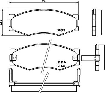 Magneti Marelli 363700456056 - Bremžu uzliku kompl., Disku bremzes autospares.lv