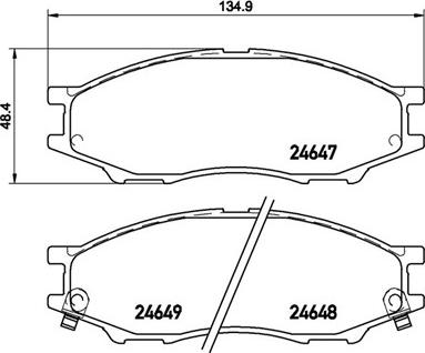 Magneti Marelli 363700456083 - Тормозные колодки, дисковые, комплект www.autospares.lv