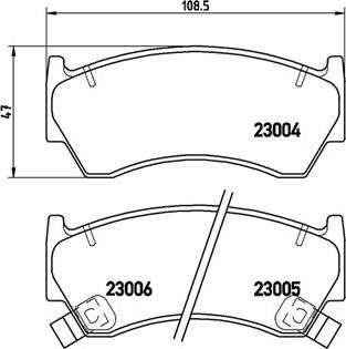 Magneti Marelli 363700456033 - Brake Pad Set, disc brake www.autospares.lv