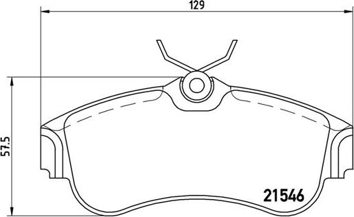 Magneti Marelli 363700456022 - Bremžu uzliku kompl., Disku bremzes autospares.lv