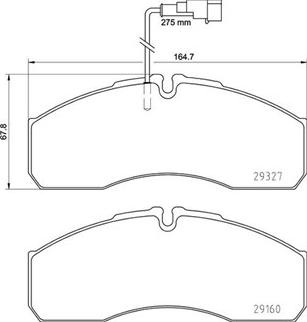 Magneti Marelli 363700456123 - Bremžu uzliku kompl., Disku bremzes www.autospares.lv