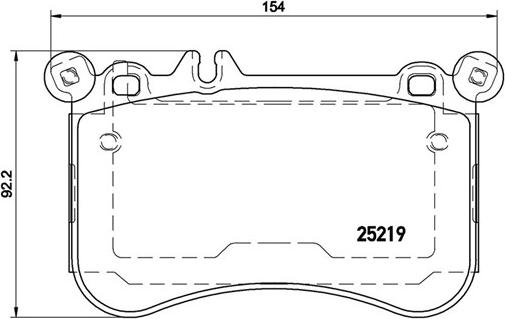 Magneti Marelli 363700450098 - Bremžu uzliku kompl., Disku bremzes www.autospares.lv