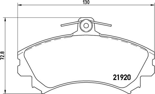 Magneti Marelli 363700450055 - Brake Pad Set, disc brake www.autospares.lv