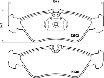 Magneti Marelli 363700450082 - Bremžu uzliku kompl., Disku bremzes www.autospares.lv